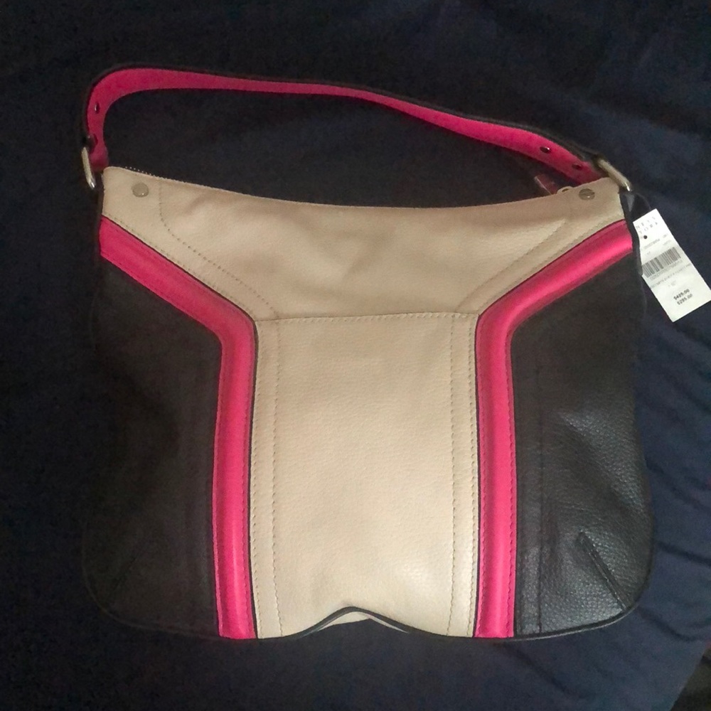 New with tags Milly black, white and beige handbag